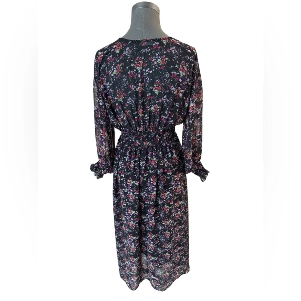 Zara floral midi